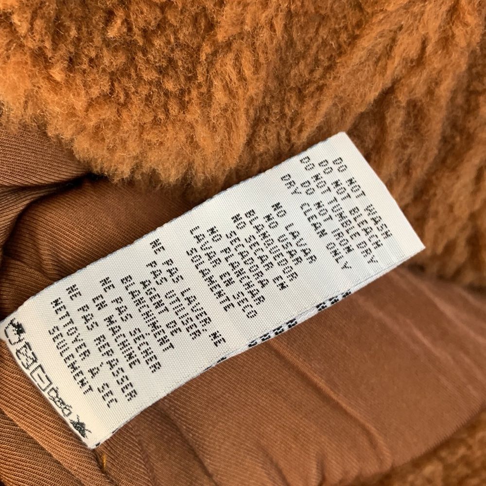 NWT Thread & Supply Northy Brown Teddy Bear Faux Shearling Sherpa Jacket Sz L - Picture 11 of 11